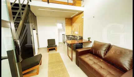 Apartamento, 1 dormitório, prédio novo, mobiliado
