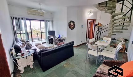 APARTAMENTO DUPLEX COM VISTA PANORÂMICA AO MAR, LAZER E DUAS VAGAS!