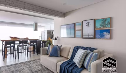 LINDO APARTAMENTO C/ TERRAÇO GOURMET VISTA AO MAR, LAZER COMPLETO!