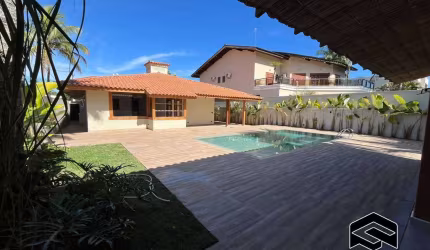 CASA TÉRREA NOVA ESTILO TRANCOSO, NO CONDOMÍNIO JARDIM ACAPULCO II