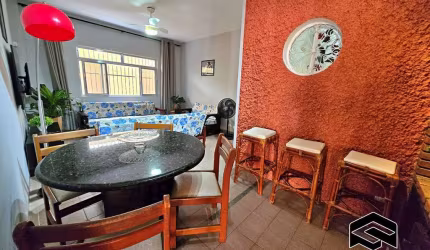 01 AMPLO DORMITÓRIO, APENAS 200m DO MAR, CONDOMÍNIO BAIXO!