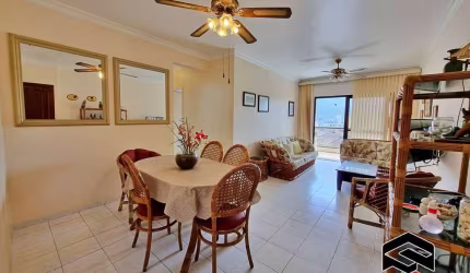 AMPLO APARTAMENTO, PRÉDIO COM LAZER, 350M DO MAR!