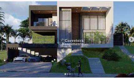 Casa com 4 dormitórios à venda, 440 m² por R$ 4.500.000,00 - Condomínio Reserva do Paratehy - São José dos Campos/SP