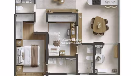 Apartamento com 2 dormitórios à venda, 71 m² por R$ 750.000,00 - Vila Adyana - São José dos Campos/SP