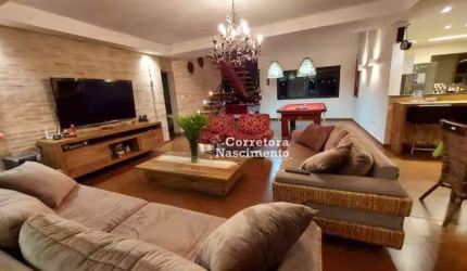Casa com 6 dormitórios à venda, 261 m² por R$ 6.000.000,00 - Chácaras Condomínio Recanto Pássaros II - Jacareí/SP