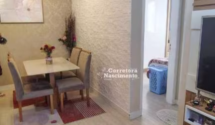 Apartamento com 2 dormitórios para alugar, 48 m² por R$ 1.765/mês - Jardim Califórnia - Jacareí/SP