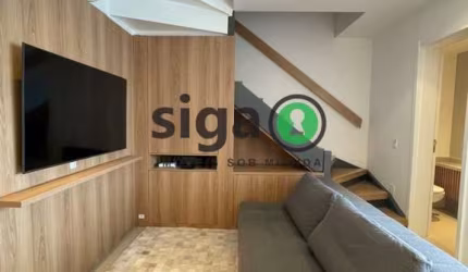 Apartamento Duplex com 62m², 1 suite 1 vaga e muito charme no  Jardim América
