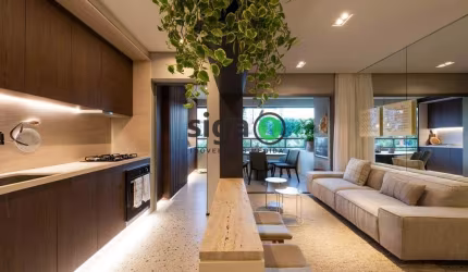 Apartamento a venda no Brooklin com 2 quartos