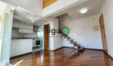 Apartamento Duplex em Moema - 60m², 2 quartos e 2 vagas á Venda.