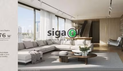 Cobertura Duplex para venda no Itaim 03 suítes, São Paulo - SP
