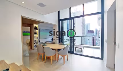 Apartamento totalmente mobiliado e novo no melhor da Vila Olímpia