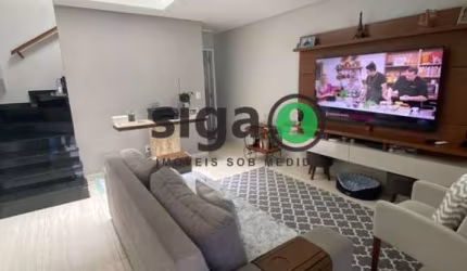 Sobrado 3 quartos, 1 suíte, 2 vagas no Jardim Textil