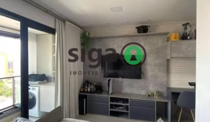 Apartamento 1 Quarto, 1 vaga de garagem,  38m²  á  venda Campo Belo