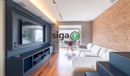 Cobertura Duplex| 121,67m² (sendo 70m² no pavimento inferior e 51m² no pavimento superior | 2 vagas