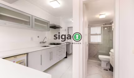 Apartamento com 1 quarto, 1 banheiro e 1 vaga, com 45m²