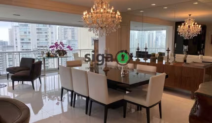 Apartamento com 4 suítes, 4 vagas a venda na Vila Andrade