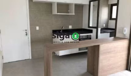 Apartamento para venda e locação, 1 Quarto, 1 Vaga, 45m², Chácara Klabin-SP