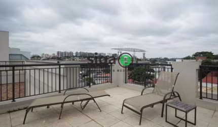 COBERTURA Á VENDA NO MORUMBI COM 110M² - 2 VAGAS - 1 QUARTO