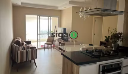 APARTAMENTO Á VENDA NO PORTAL DO MORUMBI - 87M² - VARANDA GOURMET, AR CONDICIONADO!