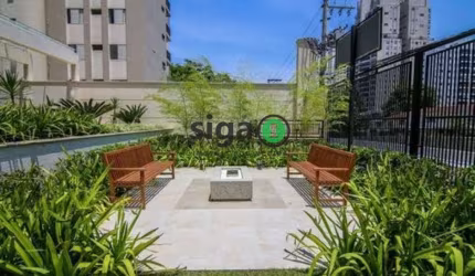 APARTAMENTO Á VENDA  1 DORMITÓRIO, 43M², SANTO AMARO, EXT. CAMPO BELO