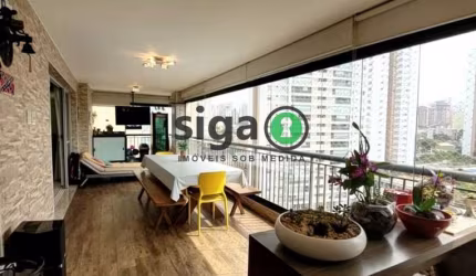 Apartamento à venda com 192m², 3 quartos e 3 vagas - Varanda Goumert - Aclimação