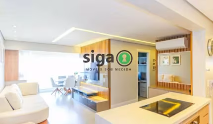 Apartamento disponível para venda em Santo Amaro, de 92m, 3 quartos e 2 vagas.