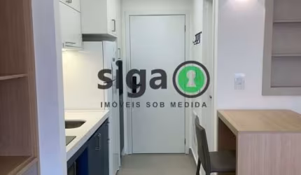 STUDIO MOBILIADO EM PINHEIROS  PROXIMO DA ESTAÇÃO FARIA LIMA