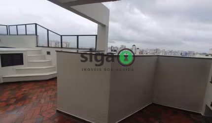 CBERTURA DUPLEX EM CAMPO BELO, 166M2, 2 VAGAS GARAGEM