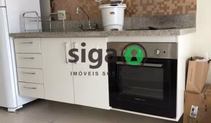 Excelente apto com 35m², 1 quarto ,1 banheiro e 1 vaga para Locação  MOBILIADO, no Brooklin