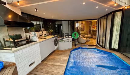 APARTAMENTO PARA LOCAÇÃO THE REGENT COM 78M², PISCINA PRIVATIVA NA VARANDA GOURMET, 2 VAGAS!