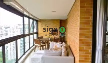Apartamento a venda com 3 suítes, 4 vagas, Panamby, Varanda Goumert, Villaggio Panamby