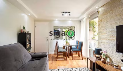 Apartamento á venda no Morumbi, de 65m, 3 quartos e 1 vaga.