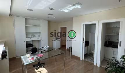 Sala comercial para alugar com 74m² no condominio Bonnaire Morumbi
