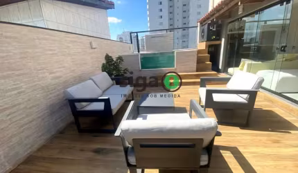 Cobertura 140 m² Tatuapé totalmente mobiliada