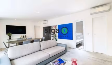 Cobertura duplex para Venda com 165m², 2 suites, 3 vagas, Mobiliado