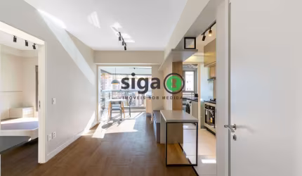 Apartamento 50m² para locação localizado no Brooklin/SP