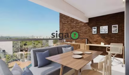 Apartamento Residencial em Jardim América à Venda, no contrapiso, 1 quartos