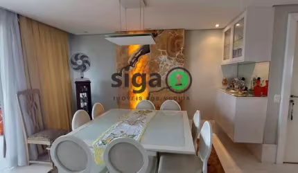 Luxo e Conforto no Espaço Raposo - Apartamento de 134m² -03 dormse 02 vagas. Vista Deslumbrante
