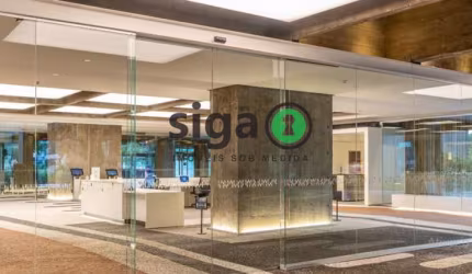 Sala comercial em vão Livre 948m² para alugar no Edifício São Luiz