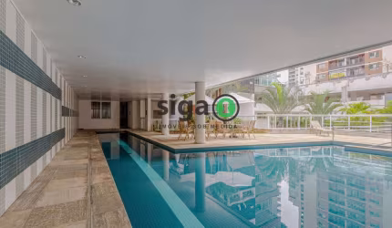 Studio de 45m² com Suíte | Mobiliado e Pronto para Morar | 300m do Metrô Ana Rosa!