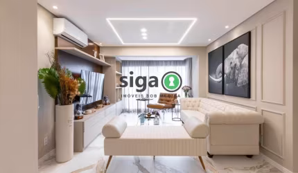 Apartamento para locação 100m² com 2 vagas localizado no Brooklin/SP
