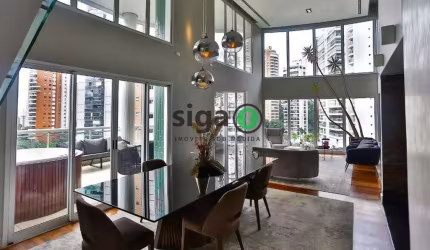 APARTAMENTO MOBILIADO PARA VENDA E LOCAÇÃO NO PANAMBY, TORRE UNICA, TRÊS VAGAS!