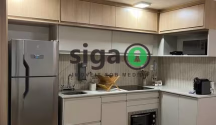 Apartamento 48m² para locação, localizado na Chácara Santo Antônio/SP