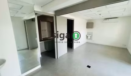 Sala Comercial no Brooklin - 85m², 2 vagas | Locação!