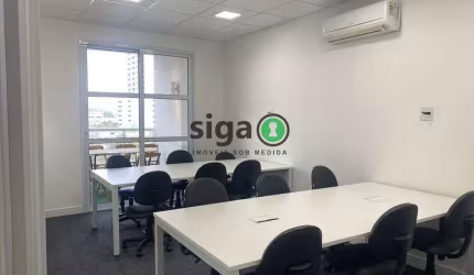 Sala comercial locação Brooklin - SP