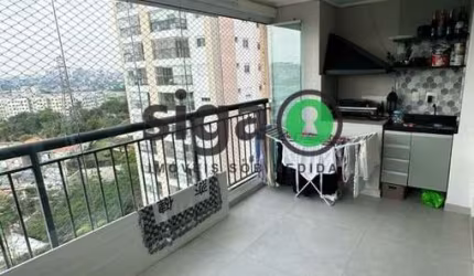 Apartamento de 75m, 3 quartos, varanda gourmet e 2 vagas.