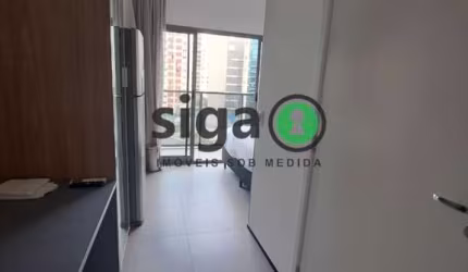 STUDIO MOBILIADO E DECORADO APENAS 1 MINUTOS  PE DA ESTAÇÃO PARAISO