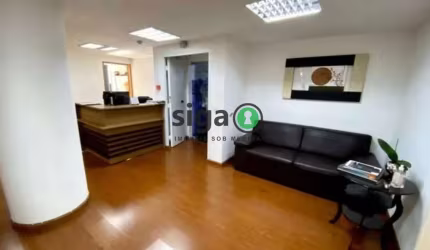 Conjunto comercial com 120m², 4 salas, 2 banheiros e 2 vagas, no Jardim Paulista para Locação