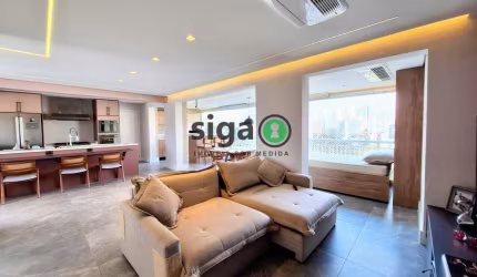 Apartamento de 138m2, com 3 suites e 3 vagas na Vila Andrade