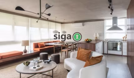 Apartamento Mobiliado com Vista Incrível no Itaim Bibi - 4 Quartos, 163m², Alto Padrão!!!